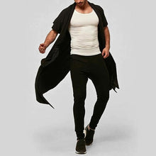 Load image into Gallery viewer, Brand Long Jacket Men Trench Cloak Outwear Shirts HipHop Punk Thin Long Trench Cardigan Coats Abrigo Hombre Gothic Overcoat